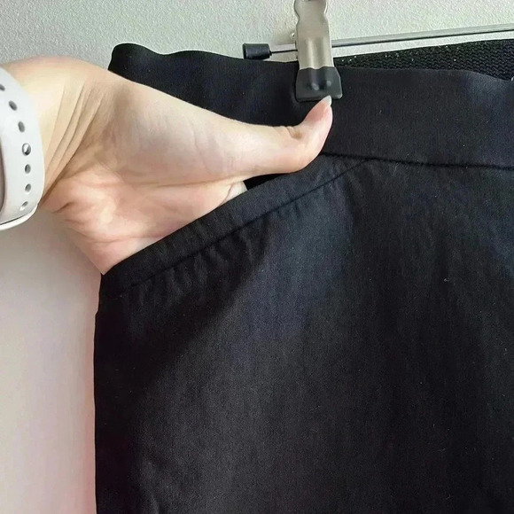 Counterparts Dress Pants with Stretch Waistband, Black, Size 12 - Picture 4 of 16